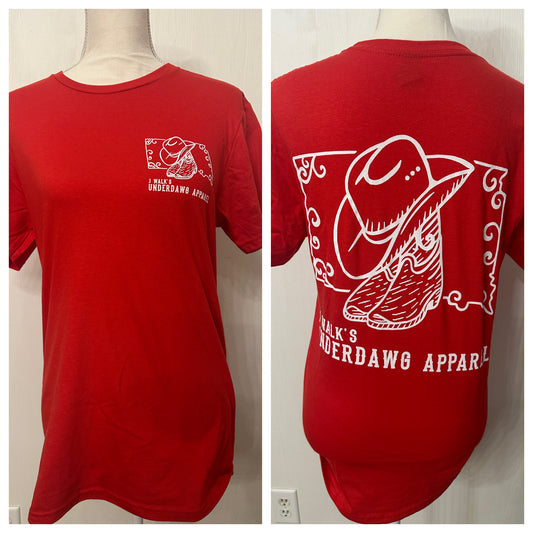J Walk Apparel- Red UNISEX